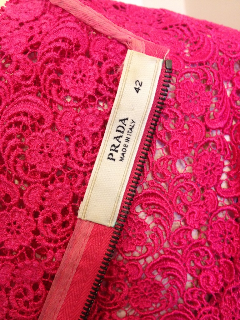 Latest Favo Fabric: Prada Lace | miekeputri